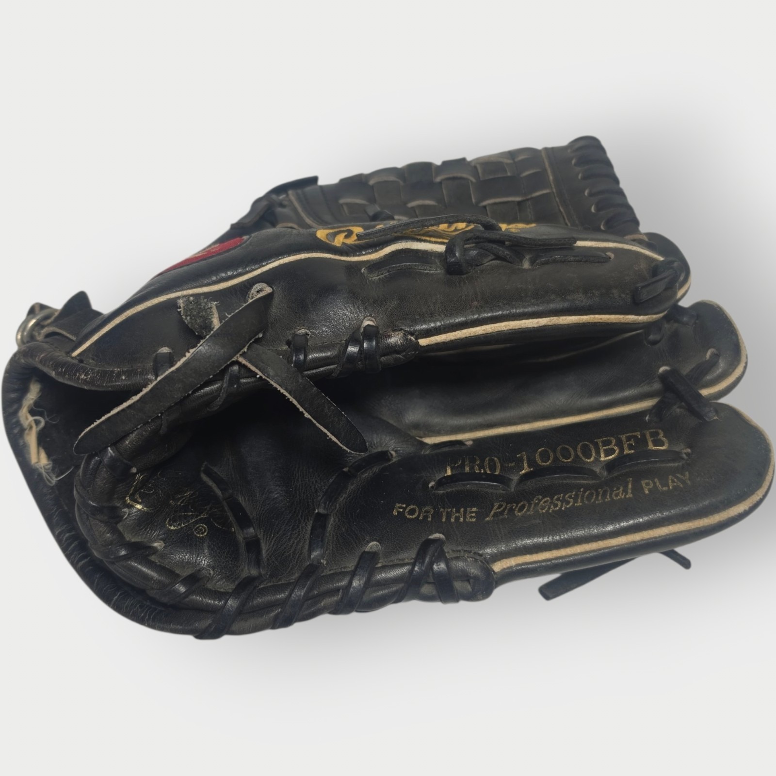Rawlings Black Steerhide Pro -1000bfb 12" Rht Baseball Glove Right Hand Leather